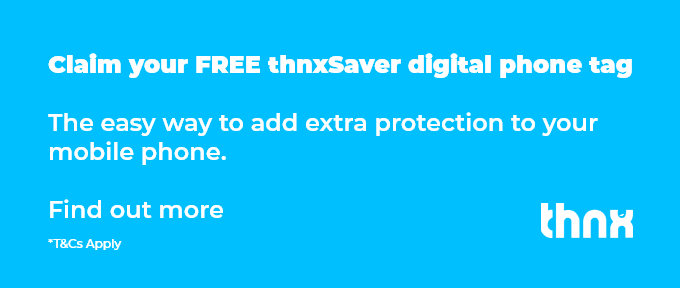 Claim your FREE thnxSaver digital tag - Find out more *T&Cs Apply