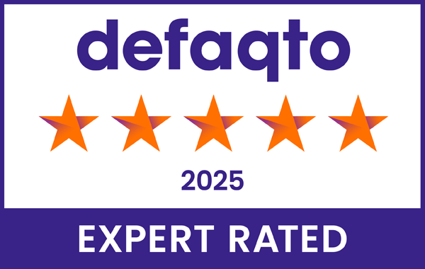 Defaqto - 5 Star Rated 2023