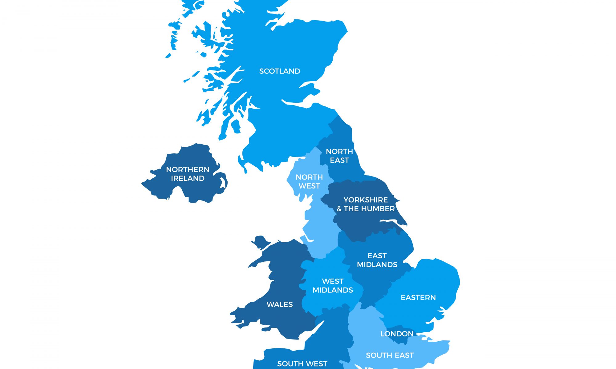 Map of the UK